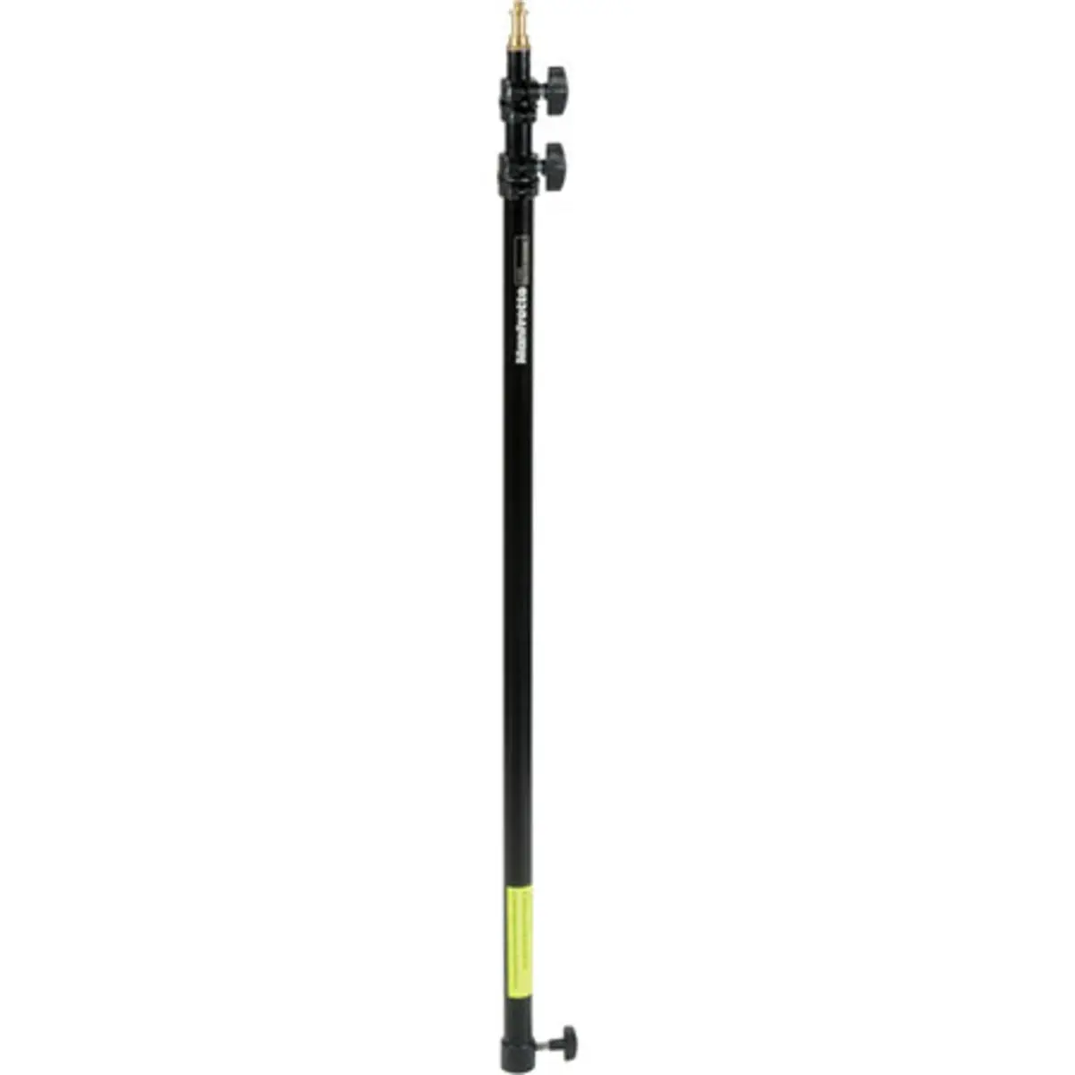 Manfrotto #3369 New Durable Baby Stand Extension Pole for Camera Accessories, Variable 35"-92" Height, 5/8" Stud with 1/4"-20 Tip, Black Anodized Connection Component