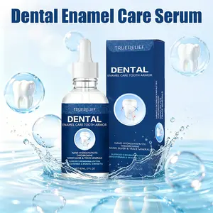 TrueRelief Original Advanced Tooth Armor Liquid Drops - 60g Teeth Brightener with Hydroxyapatite, Zinc Oxide, Colloidal Silver, Anti-Cavity Enamel Repair & Whitening Formula for Daily Oral Care
