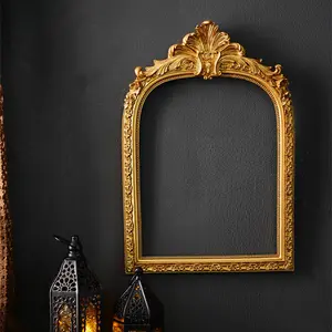 Resin Mirror Fish Wall Decor, Creative Home Decoration Craft Statue, Special Design for Family Wall Art, Photography Prop