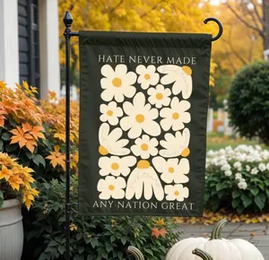 S^btle Anti Tr^mp Flag Fck Tr^mp Feminist Gift Anti Maga Feminist Flag Pro Choice Flag Anti Tr^mp Sign Political Garden Flags