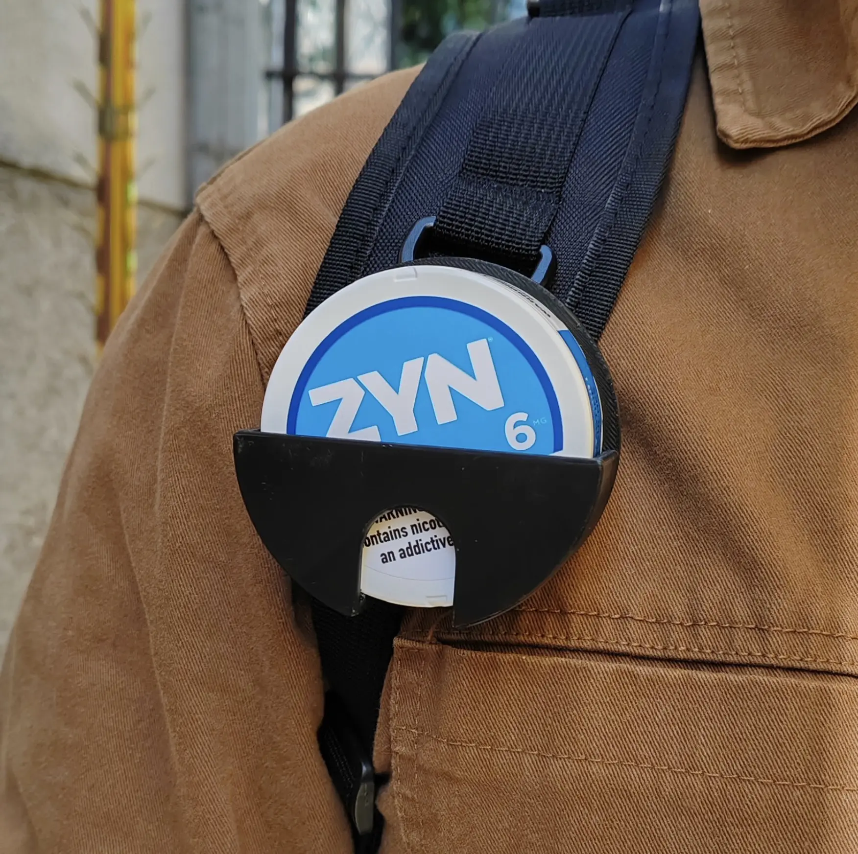 Universal 3D-Printed Holster Non-Toxic PLA Secure Access for ZYN