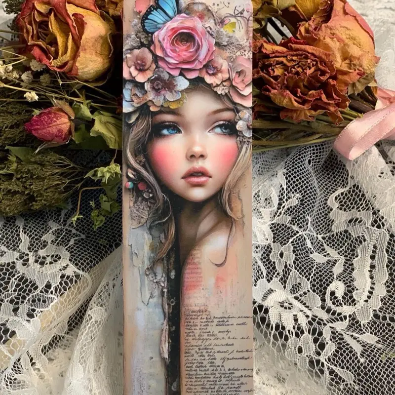 Large Laminated Bookmarks – Art for Your Pages | Handmade, Glossy Finish