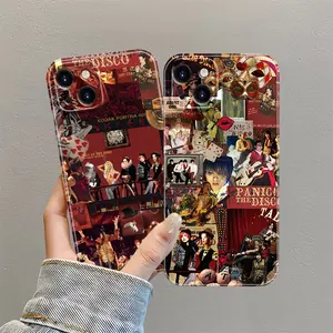 8 Styles Panic At The Disco Phone Case AFYCSO 20th Anniversary Phone Case For iPhone 17 16 15 14 13 12 11 Plus Pro Max Air Gifts For Fans Men Women Phone Case Anti Drop And Shockproof All Inclusive Hard Shell Protection
