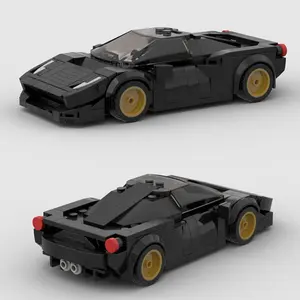 219 Piece Building Block Race Car Toy, Building Blocks Model, Educational Assembly Model for Kids, Creative Game and Learning Gift, Fun Stem Learning Experience