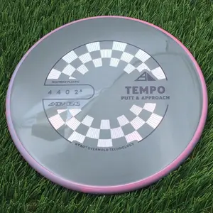 Axiom PLC Neutron Tempo - 172.1g - Pink and blue rim on dark Grey