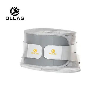 Back Brace with 7 Metal Stays for Lower Back Pain Relief, Breathable Lumbar Support Belt with Dual Compression Straps for Customised Comfort, Reduce Pain from Scoliosis, Herniated Disc, Sciatica