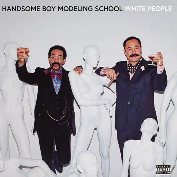 White People - White Opaque - Handsome Boy Modeling School - Record Album, Vinyl LP