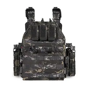 Outdoor Carrier Vest with Quick-Release Functionality and Concealed Utility Pockets