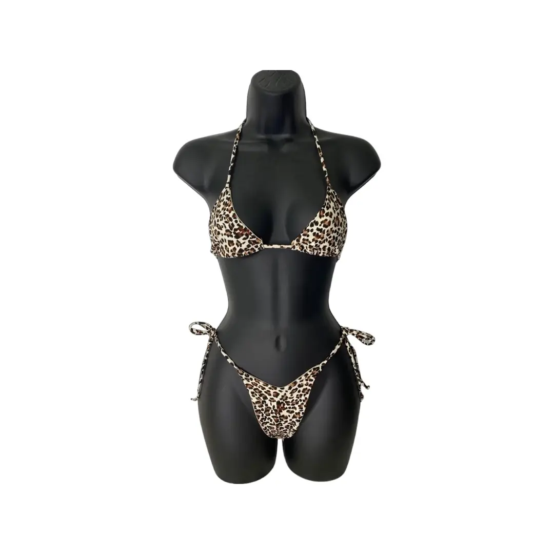 2 Piece Bikini Set | Cheetah Print 2 Piece Bikini Set | Cheetah Print