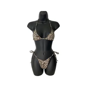 2 Piece Bikini Set | Cheetah Print
