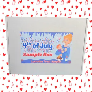 Ginger's 4th of July Lactation Sample Box - Assorted Lactation Cookies