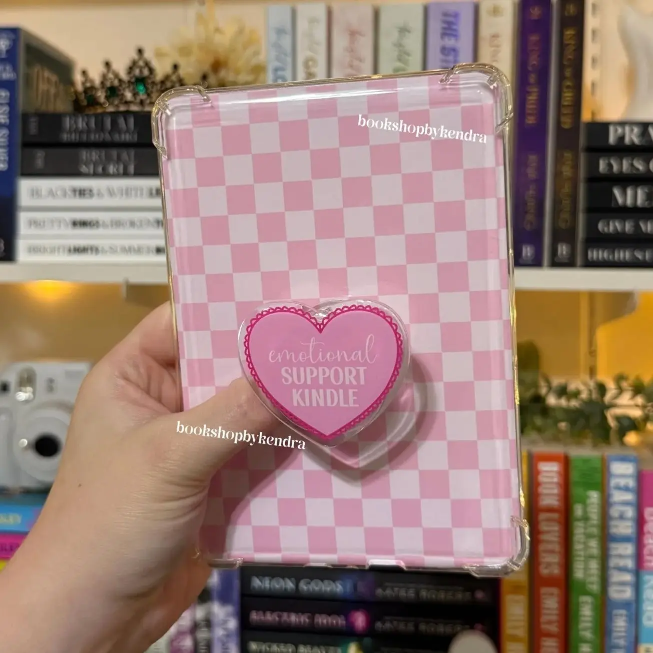 Emotional Support Kindle Grip | Kindle Holder | Phone Holder | Kindle Accessories | Bookish Gift