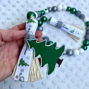 Christmas Beaded Garland