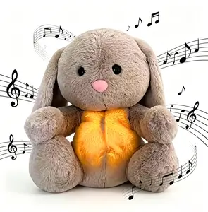 The 2026 new breathing rabbit light-up device breathes, emits white noise to relieve anxiety, and helps you fall asleep quickly.