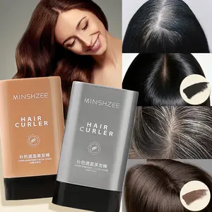 Hair Color Filling Paste - Black/Brown - Easy & Convenient Use, Temporary Dye, Black Hair Dye, Hair Color Pen, Hair Dye Stick, Hair Line Cover Up, Temporary Hair Color, Temporary Hair Dye, For Hair, Beard Dyeing And Styling, Cover Gray Hair - 20g