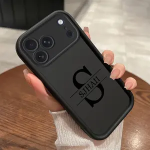 Phone Case: Custom Step Design TPU Soft Shockproof Phone Case, Personalized Initial Customizable Cover for Unique Style Enthusiasts for iPhone IPhone 17 Air iPhone 17 Pro 17 17 Pro Max 17e