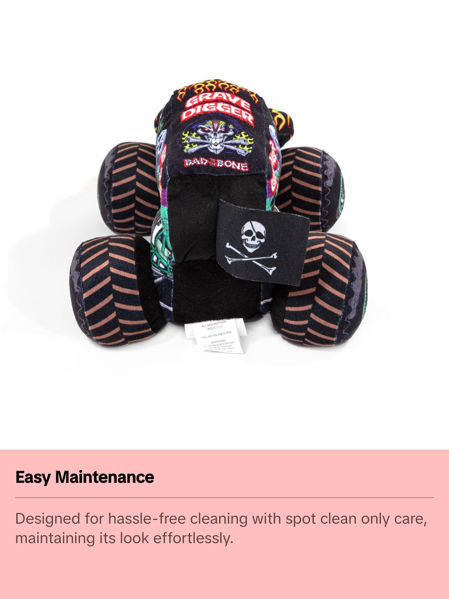 Jay Franco Monster Jam Grave Digger Plush Stuffed Pillow Buddy