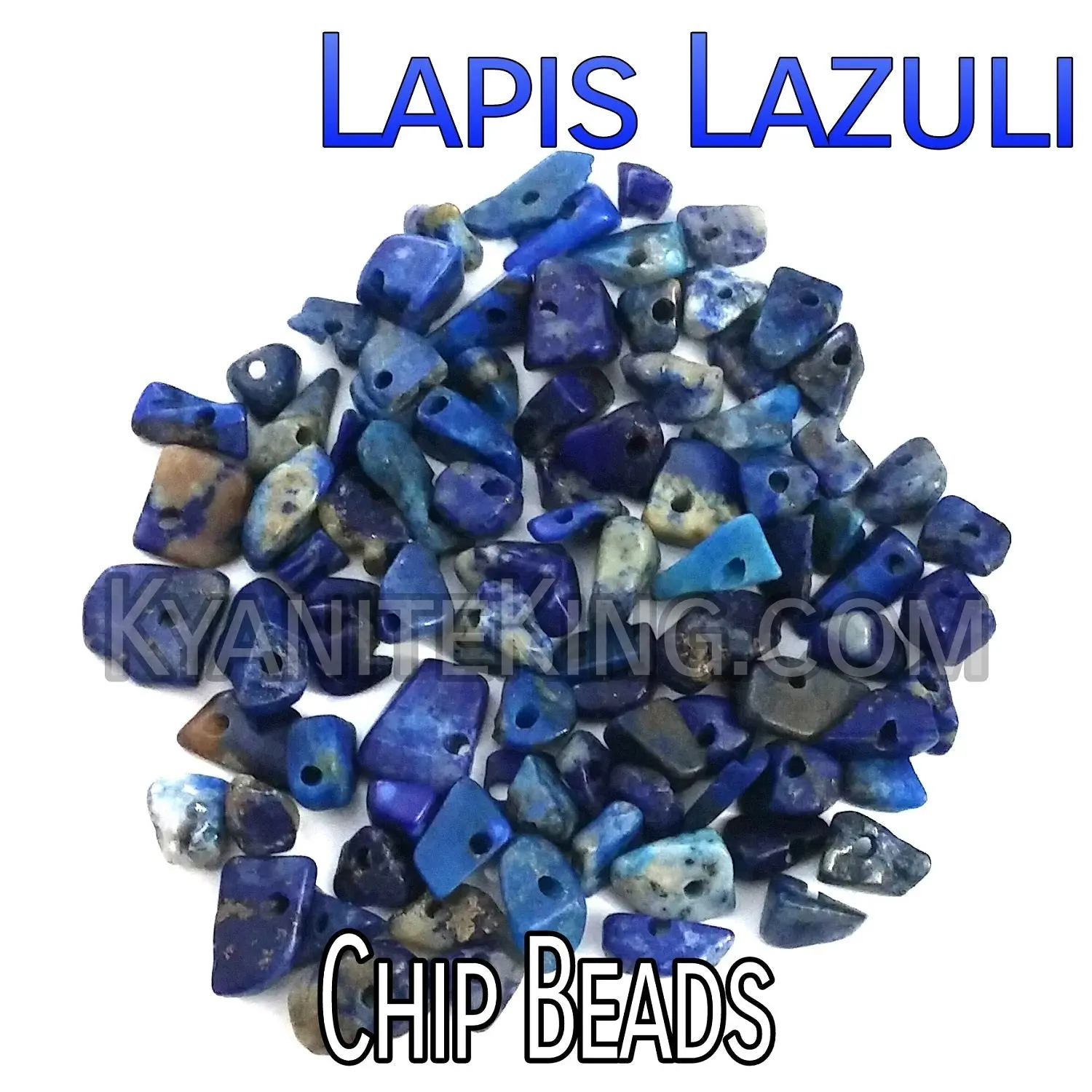 Lapis Lazuli Chip Beads – Half Strand Bag