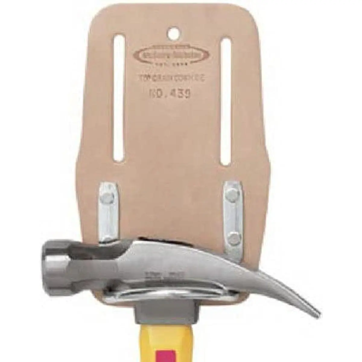 RPPSTER GROUP 439 Steel Hammer Holder for Home Improvement, Metal Material, 2-3/4" Belt Slots, Cradle Loop Design Tool Organizer