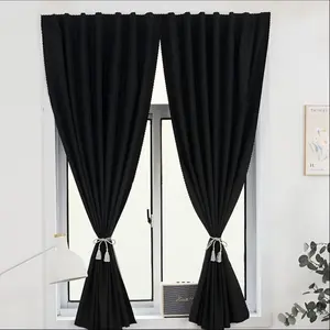 Full Light Block Curtain, No Drilling Magic Tape Installation, Easy Setup, Suitable for Rentals, Bedrooms, Living Rooms, 1 Piece