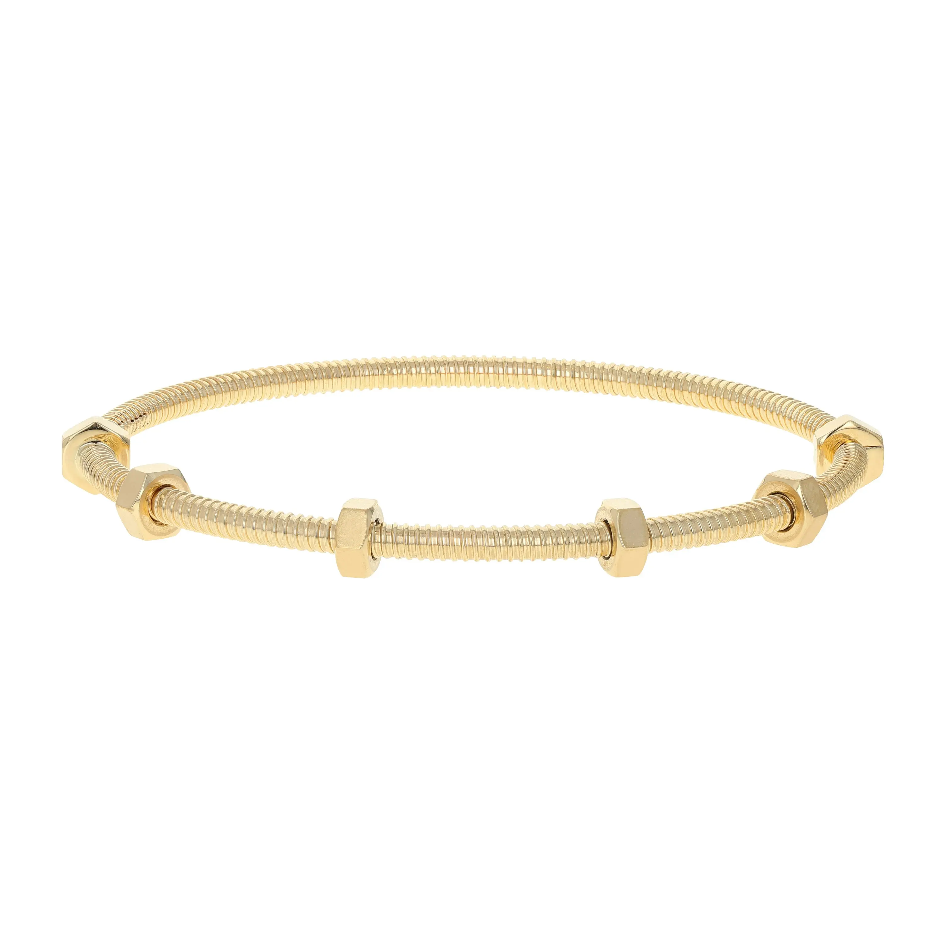 Pre-owned Cartier Ecrou de Bracelet Size 20