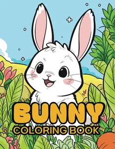 Bunny Coloring Book: Delightful Rabbit Coloring Pages for Rabbit Lovers including Easter Egg Coloring