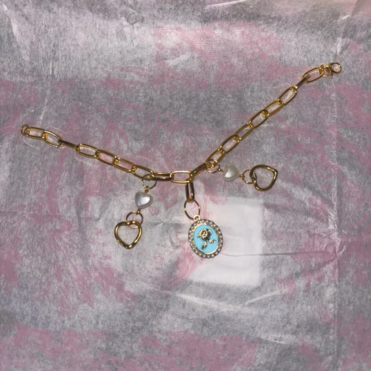 Cottagecore Gold Handmade Bracelet from Cottagecore Bracelet Kit - Elegant Design with Unique Craftsmanship