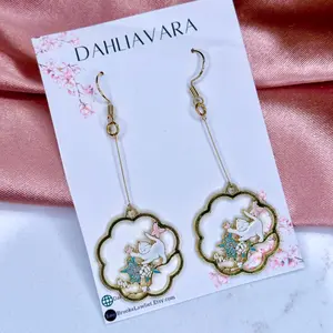 Kitten Dangle Earrings