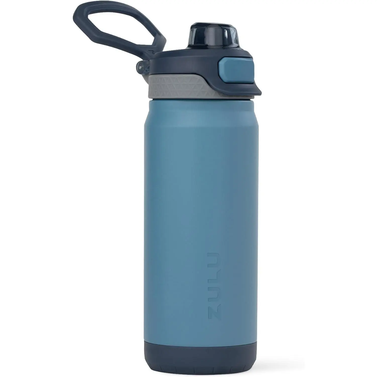 ZULU Powerfill Pro 18oz Kids Stainless Steel Water Bottle with Quick Fill Lid, Triple Wall Vacuum Insulated, Leak Proof Locking Lid, Sip & Chug, Reusable, BPA Free, Dishwasher Safe, Midnight Storm Gift
