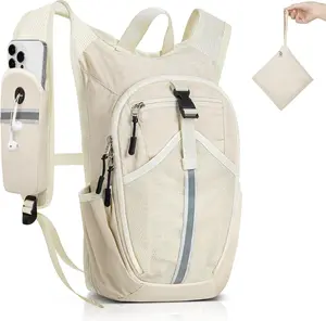 Small Hiking Backpack 15L-Lightweight Packable Foldable Backpack for Travel Camping Outdoor Commute, Compact Rucksack for Women Men