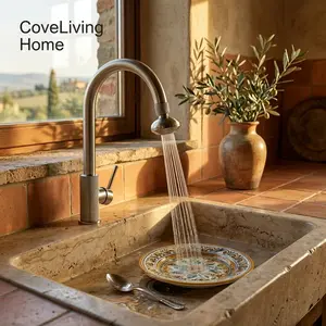 【CoveLiving Home】High Pressure Anti-Splash Faucet Attachment, 360° Swivel Kitchen Upgrade