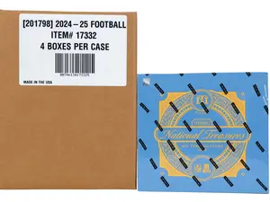 2024 Panini National Treasures Football Hobby 4-Box Case