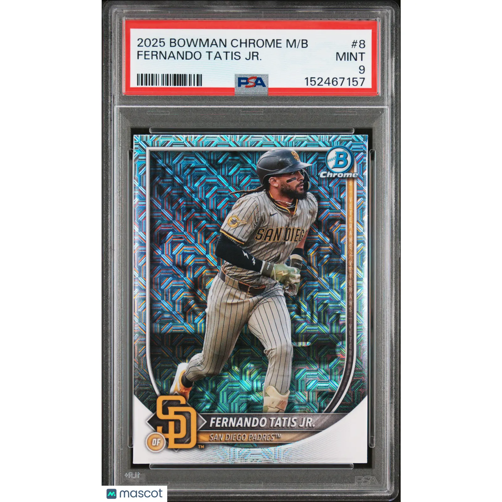 2025 Bowman Chrome Mega Box Fernando Tatis JR. #8 PSA 9
