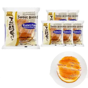 D-Plus Natural Yeast Blueberry Flavored Bread - 6 Packs (2.82 oz Each) D-Plus Natural Yeast Blueberry Flavored Bread - 6 Packs (2.82 oz Each)