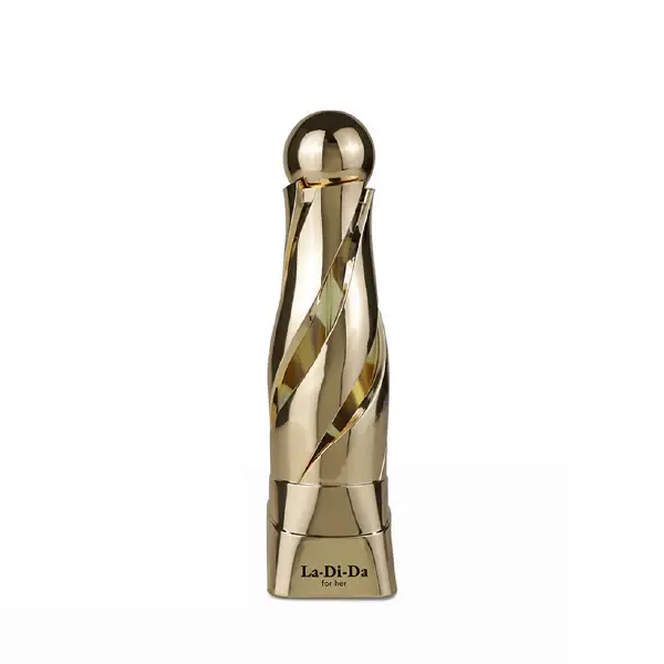 Arabiyat La Di Da Eau de Parfum (EDP) for Women, Arabiyat Prestige Metallic Bottle, 3.4 fl oz (3 to 3.9 fl oz Range), Bold Spice Fruity Floral Scent with Bold & Energetic Opening, Vanilla Ambergris Incense Notes, Day-Night Wear