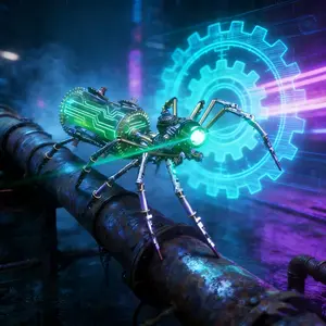 DIY Steam Punk Night Spider Mechanical Insect Model Kit, Creative High Difficulty Handmade Art, Perfect Gift for Boyfriend, Home Decor