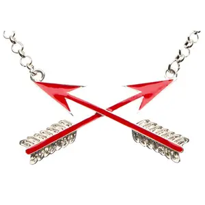 Crossed Arrows necklace