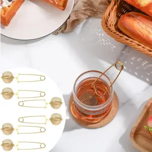 6 Pack Ball Tea Strainer, Loose LeafTea Fine Mesh Tea Balls Filter Infusers, Reusable Fine Mesh Tea Interval Diffuser Strainer for Cup and Teapot