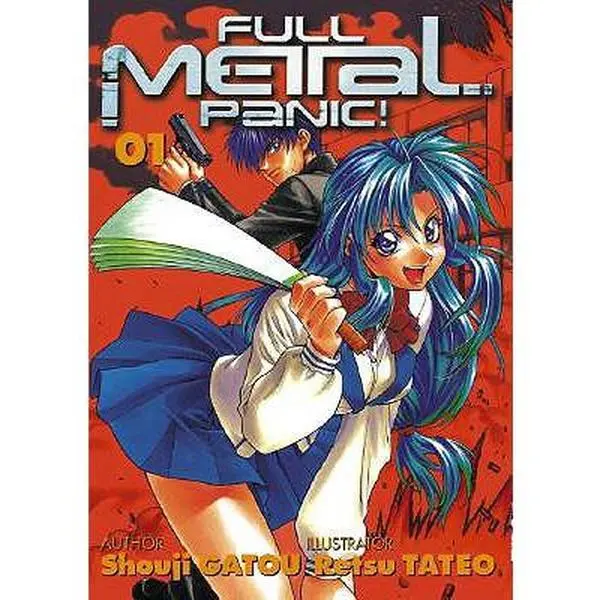 USED Book - Full Metal Panic! Volume 1 (Full Metal Panic (Graphic Novels)) by Shouji Gatou (Paperback) - english
