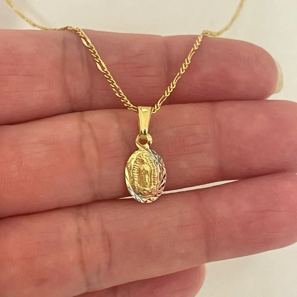 Kids 18k Gold Plated Necklace Gold Pendant