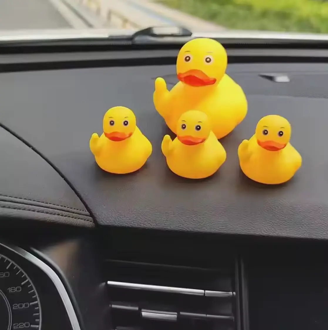 Fun Duck Buddy (Car Accessory and Gift). Perfect for handing out to other cars or friends. Put it on you dash and drive with your duck buddy.