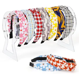 Headband Holder, Clear Headband Organizer, Acrylic Hair Hoop Display Stand, Hairband Rack Holder, Headband Storage Holder home  rack