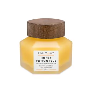 Farmacy Beauty Honey Potion Plus Ceramide Hydration Mask - Intense Hydration, Niacinamide, Glycerin, Propolis, Smooth Skin, Dewy Glow