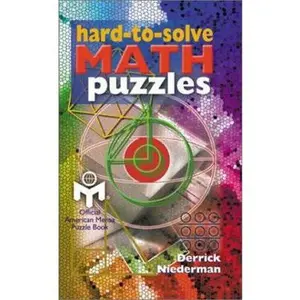 USED-Hard-to-Solve Math Puzzles by Derrick Niederman (Paperback)