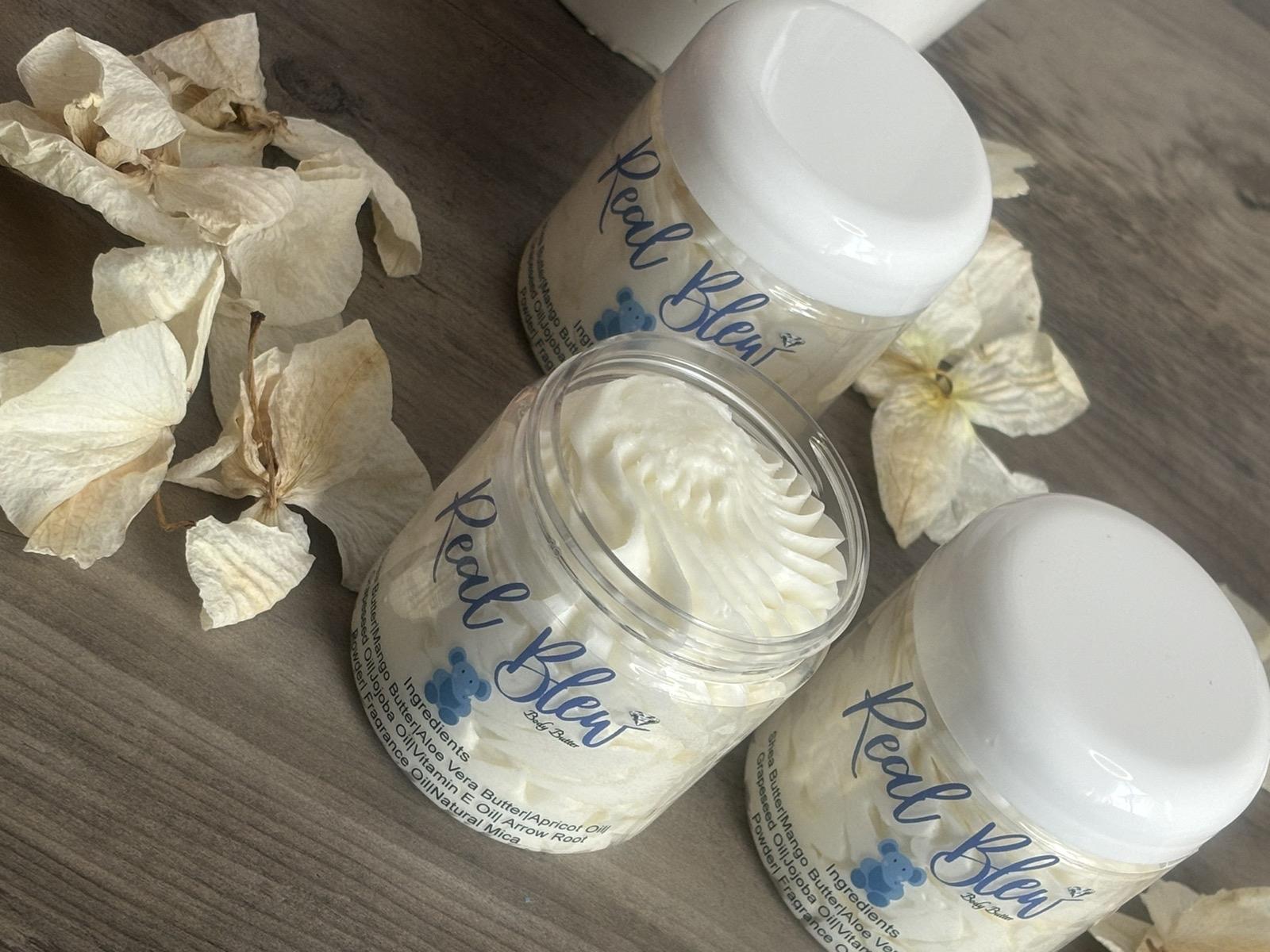 Baby Powder Body Butter for Dry & Aging Skin – Deep Moisture, Long‑Lasting Hydration