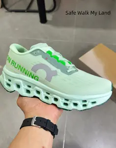 These cushioned running shoes are super comfy  Walk and run all day without sore feet