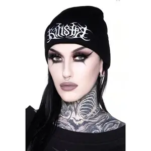 Unisex Adults Black Dusk Beanie