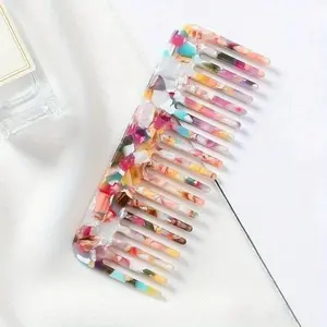 Acetate Hair Comb, 1 Count Portable Hair Styling Comb, Hairdressing Comb, Professional Hair Styling Tool for Women & Men