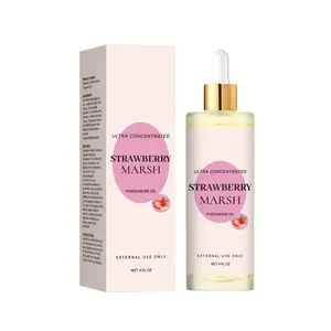 Strawberry Marshmallow Perfume Oil 120ml Floral Fragrance Natural Light Scent Long Lasting Women's Perfume for Daily Use Aroma Enhancer - Facial