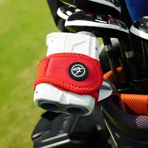 Fore Show Magnetic Rangefinder Strap for Golf Carts – Adjustable Range Finder Holder with Strong Magnet – Golf Rangefinder Magnetic Strap for Cart